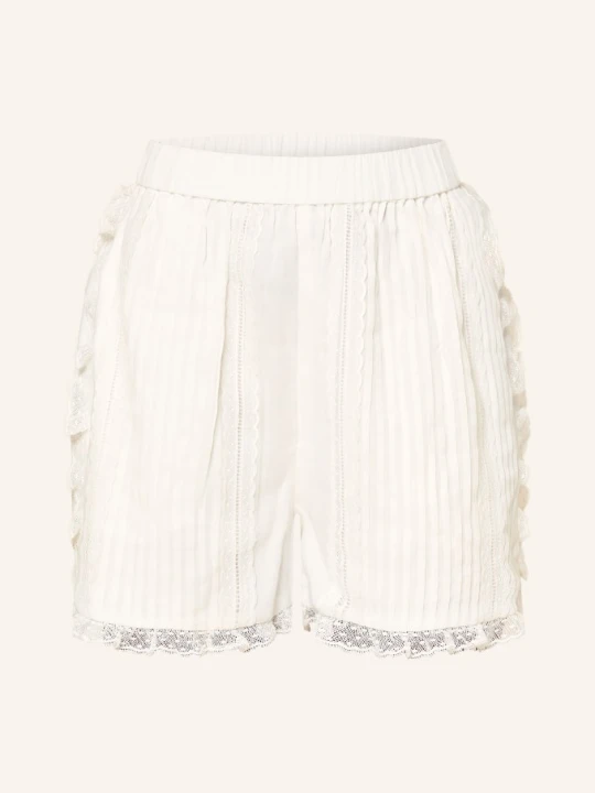 Zdjęcie produktu Claudie Pierlot Szorty Z Koronką weiss BIAŁY