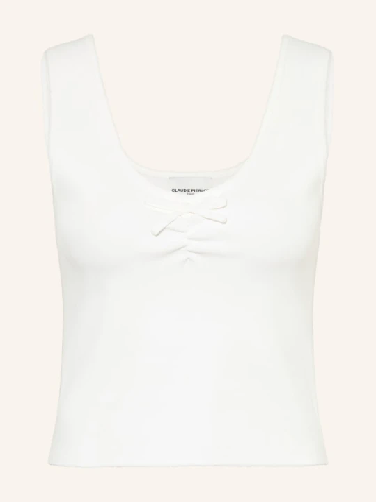 Zdjęcie produktu Claudie Pierlot Top weiss BIAŁY