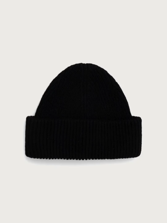 Zdjęcie produktu Cloimh czapka beanie damska wełniana czarny