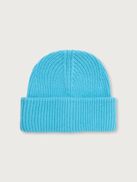 Zdjęcie produktu Cloimh czapka beanie damska wełniana niebieski