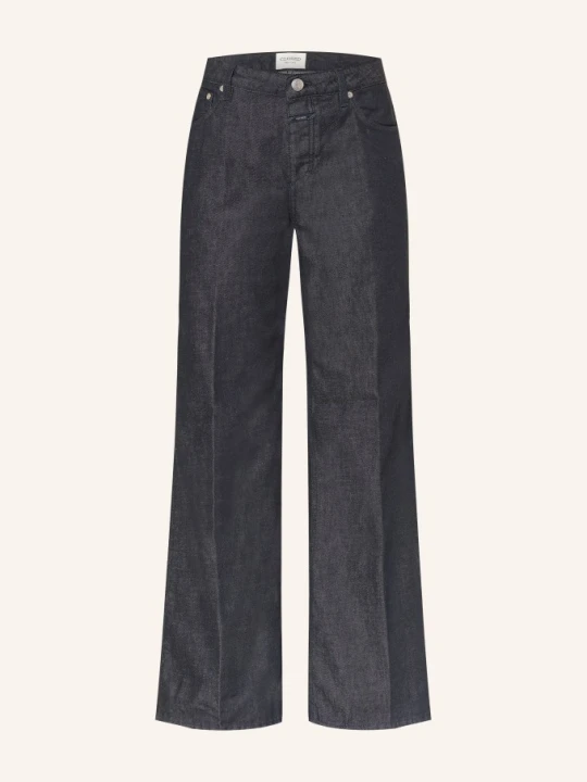 Zdjęcie produktu Closed Dżinsy Z Szerokimi Nogawkami Gillan blau DBL DARK BLUE