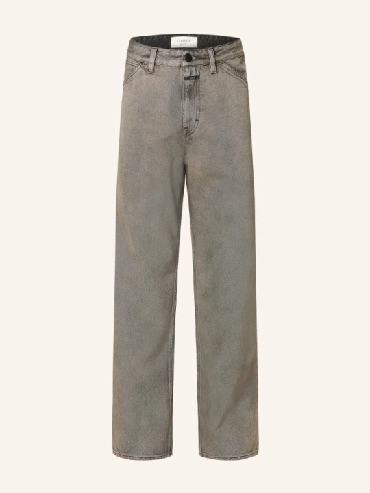 Zdjęcie produktu Closed Jeansy Shoreham Wide O Szerokim Kroju grau DGY DARK GREY