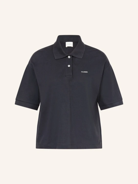 Zdjęcie produktu Closed Koszulka Polo Z Tkaniny Piqué blau CZIEMNOSZARY