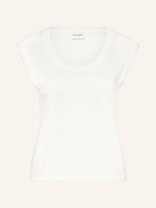 Zdjęcie produktu Closed T-Shirt weiss KREMOWY