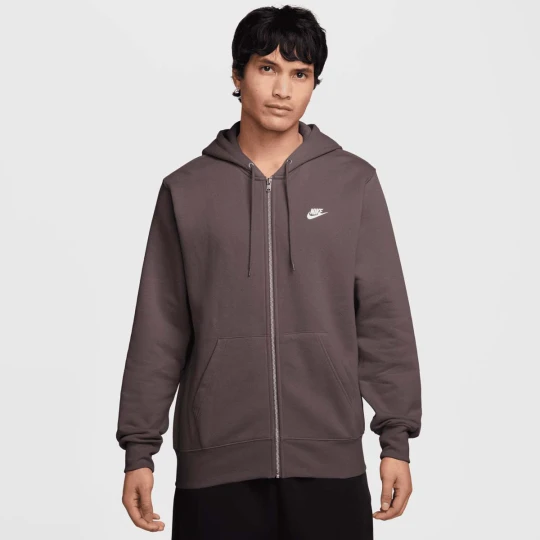 Zdjęcie produktu Club Full-Zip Fleece Hoodie Nike brązowy