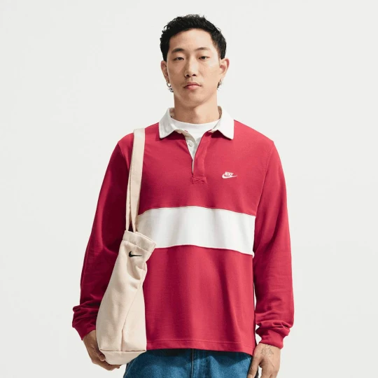 Zdjęcie produktu Club Longsleeve Rugby Top Nike czerwony