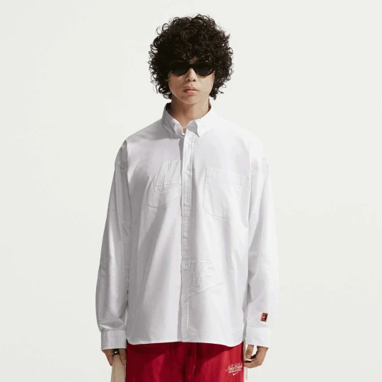 Zdjęcie produktu Club Rules Oxford Futura Longsleeve Nike biały