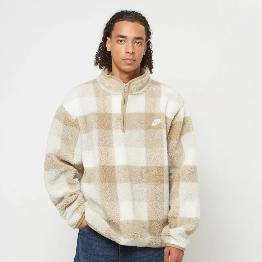 Zdjęcie produktu Club Seasonal Winterized All Over Print Halfzip Nike beż