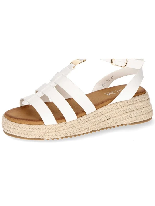 Zdjęcie produktu C'M Espadryle w kolorze białym rozmiar: 40