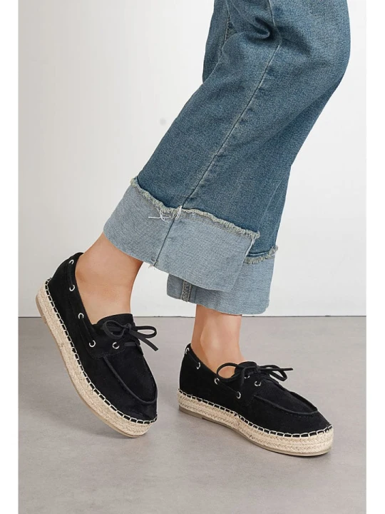 Zdjęcie produktu C'M Espadryle w kolorze czarnym rozmiar: 37