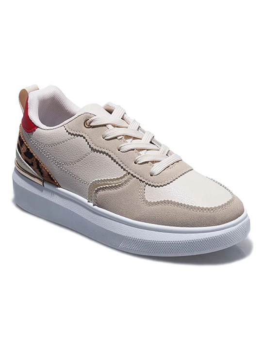 Zdjęcie produktu C'M Sneakersy w kolorze beżowo-kremowym rozmiar: 40