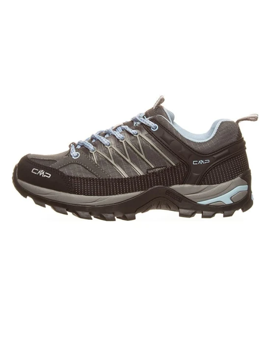 Zdjęcie produktu cmp Buty trekkingowe "Rigel" w kolorze błękitno-szarym rozmiar: 38