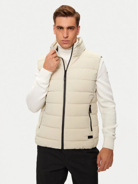 Zdjęcie produktu CMP Kamizelka 34K0757 Écru Regular Fit Kremowy