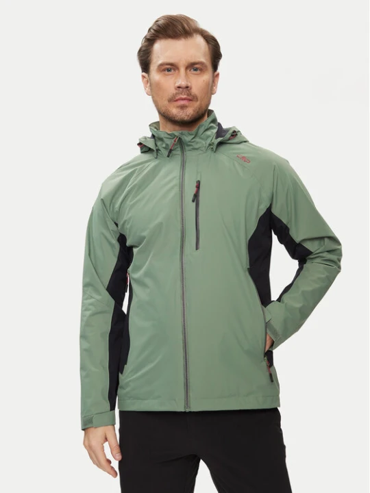 Zdjęcie produktu CMP Kurtka przeciwdeszczowa 34Z5147 Zielony Regular Fit