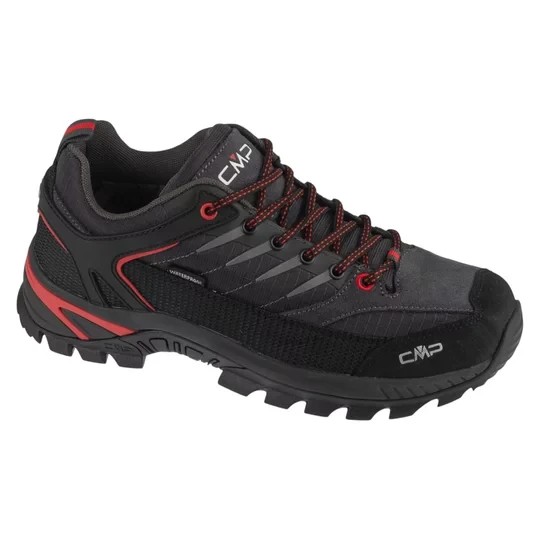 Zdjęcie produktu CMP Rigel 2.0 Low WP 3Q15467-43UV, Męskie, Czarne, buty trekkingowe, skóra zamszowa, rozmiar: 41