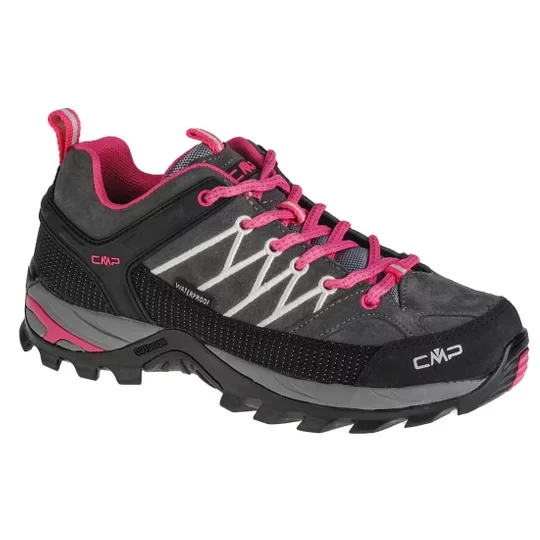 Zdjęcie produktu CMP Rigel Low 3Q13246-103Q, Damskie, Szare, buty trekkingowe, skóra zamszowa, rozmiar: 36