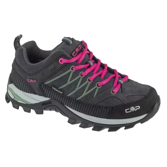 Zdjęcie produktu CMP Rigel Low Wmn WP 3Q13246-74US, Damskie, Szare, buty trekkingowe, skóra zamszowa, rozmiar: 37