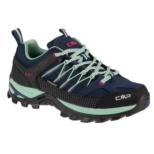 Zdjęcie produktu CMP Rigel Low Wmn WP 3Q54456-62MN, Damskie, Granatowe, buty trekkingowe, skóra zamszowa, rozmiar: 36