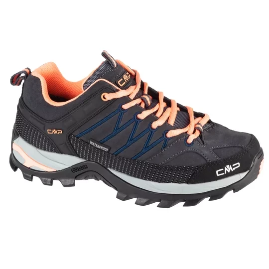 Zdjęcie produktu CMP Rigel Low WP 3Q13246-65UP, Damskie, Szare, buty trekkingowe, skóra zamszowa, rozmiar: 37