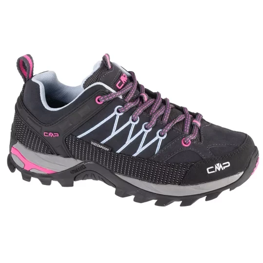Zdjęcie produktu CMP Rigel Low WP 3Q13246-66UM, Damskie, Czarne, buty trekkingowe, skóra zamszowa, rozmiar: 36