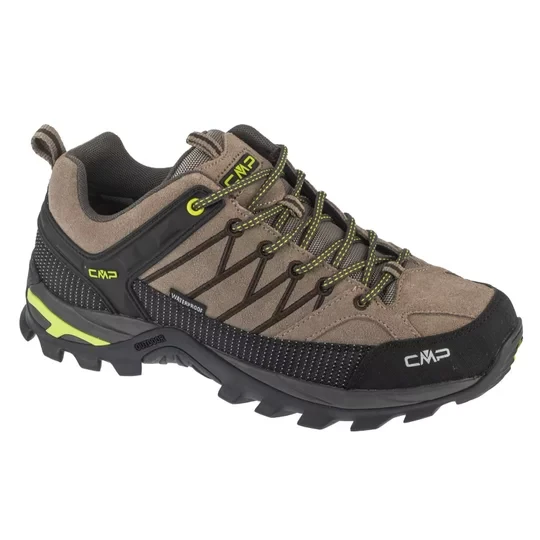 Zdjęcie produktu CMP Rigel Low WP 3Q13247-11PU, Męskie, Brązowe, buty trekkingowe, skóra zamszowa, rozmiar: 42