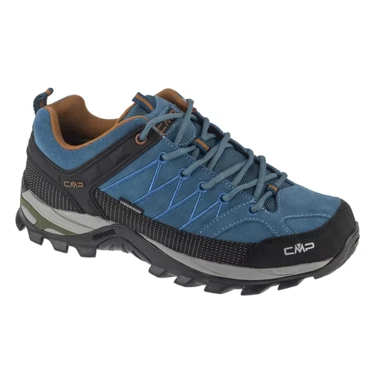 Zdjęcie produktu CMP Rigel Low WP 3Q13247-31NS, Męskie, Niebieskie, buty trekkingowe, skóra zamszowa, rozmiar: 41