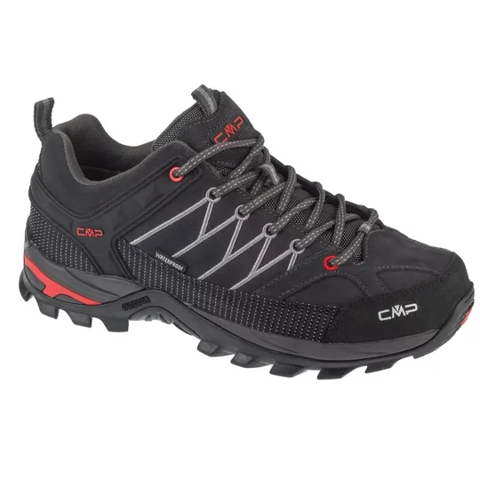 Zdjęcie produktu CMP Rigel Low WP 3Q13247-60UU, Męskie, Szare, buty trekkingowe, skóra zamszowa, rozmiar: 41
