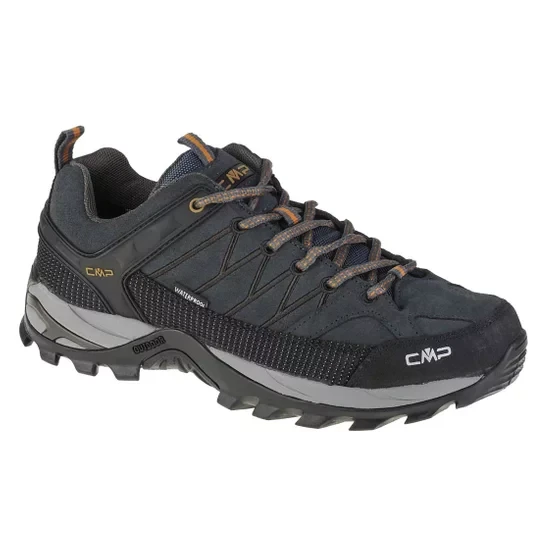 Zdjęcie produktu CMP Rigel Low WP 3Q13247-68UH, Męskie, Szare, buty trekkingowe, skóra zamszowa, rozmiar: 41