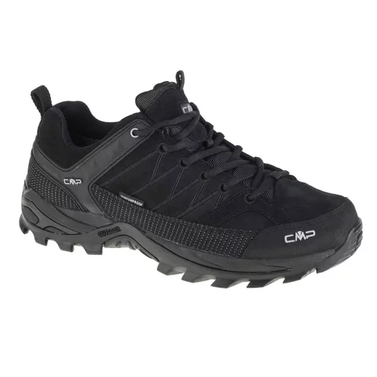 Zdjęcie produktu CMP Rigel Low WP 3Q13247-72YF, Męskie, Czarne, buty trekkingowe, skóra zamszowa, rozmiar: 41