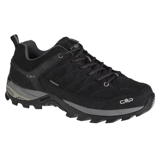 Zdjęcie produktu CMP Rigel Low WP 3Q13247-73UC, Męskie, Czarne, buty trekkingowe, skóra zamszowa, rozmiar: 41