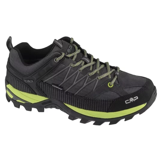 Zdjęcie produktu CMP Rigel Low WP 3Q54457-72UN, Męskie, Szare, buty trekkingowe, skóra zamszowa, rozmiar: 41