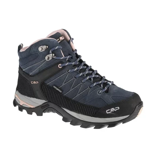 Zdjęcie produktu CMP Rigel Mid 3Q12946-53UG, Damskie, Granatowe, buty trekkingowe, skóra zamszowa, rozmiar: 36