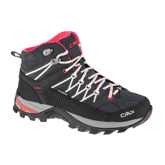 Zdjęcie produktu CMP Rigel Mid 3Q12946-76UC, Damskie, Szare, buty trekkingowe, skóra zamszowa, rozmiar: 36