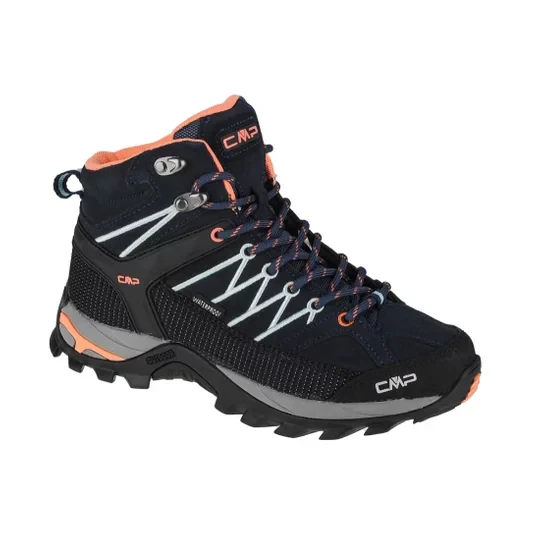 Zdjęcie produktu CMP Rigel Mid 3Q12946-92AD, Damskie, Granatowe, buty trekkingowe, skóra zamszowa, rozmiar: 36