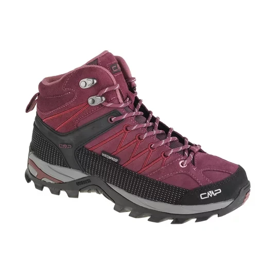 Zdjęcie produktu CMP Rigel Mid 3Q12946-H910, Damskie, Fioletowe, buty trekkingowe, skóra zamszowa, rozmiar: 36