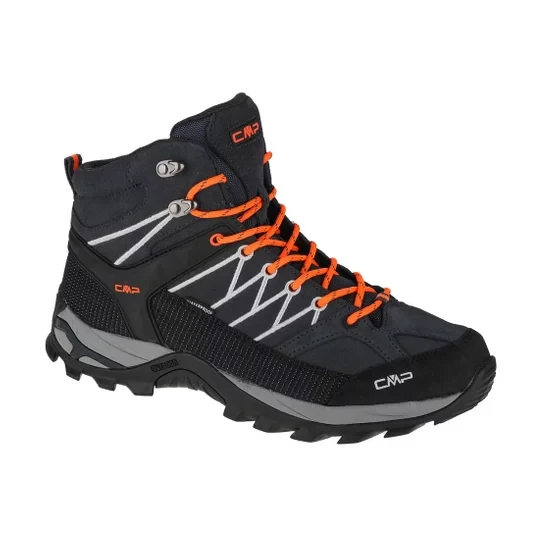 Zdjęcie produktu CMP Rigel Mid 3Q12947-56UE, Męskie, Szare, buty trekkingowe, skóra zamszowa, rozmiar: 46