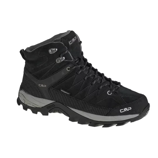 Zdjęcie produktu CMP Rigel Mid 3Q12947-73UC, Męskie, Czarne, buty trekkingowe, skóra zamszowa, rozmiar: 44