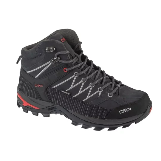 Zdjęcie produktu CMP Rigel Mid WP 3Q12947-60UU, Męskie, Szare, buty trekkingowe, skóra zamszowa, rozmiar: 41