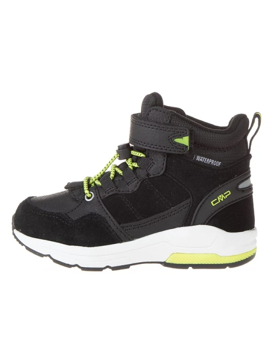 Zdjęcie produktu cmp Skórzane botki outdoorowe "Hadil" w kolorze czarnym rozmiar: 35