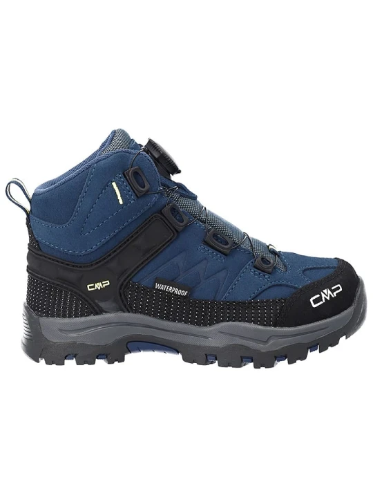 Zdjęcie produktu cmp Skórzane botki trekkingowe "Kiruna Mid" w kolorze granatowym rozmiar: 35