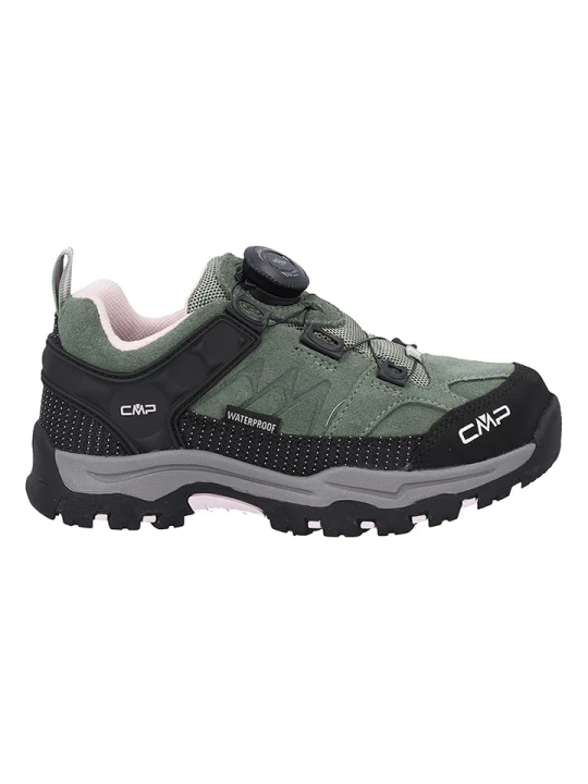 Zdjęcie produktu CMP Skórzane buty trekkingowe "Kiruna" w kolorze zielonym rozmiar: 37
