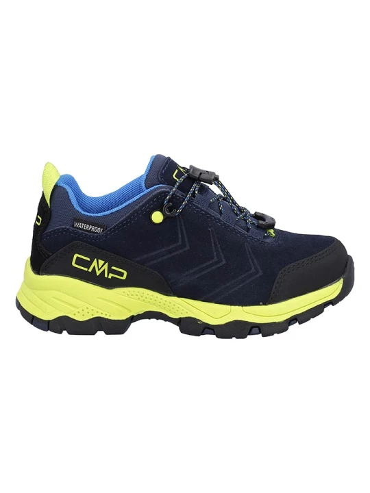 Zdjęcie produktu cmp Skórzane buty trekkingowe "Melnick" w kolorze granatowym rozmiar: 35