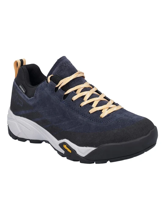 Zdjęcie produktu cmp Skórzane buty trekkingowe "Mintaka" w kolorze granatowym rozmiar: 38