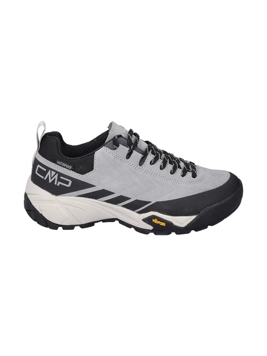Zdjęcie produktu cmp Skórzane buty trekkingowe "Mintaka" w kolorze szaro-czarnym rozmiar: 41