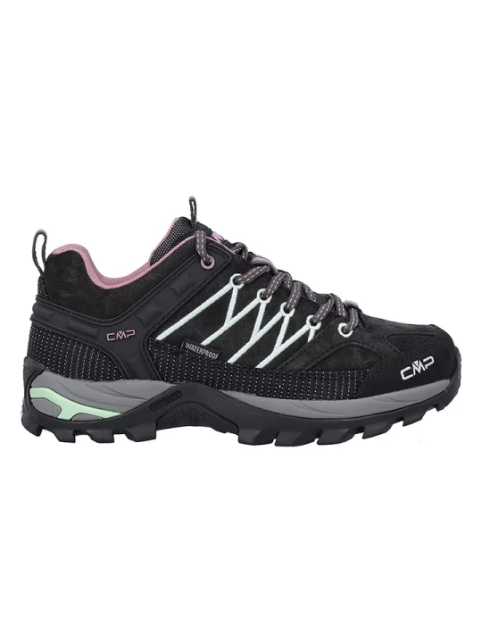 Zdjęcie produktu CMP Skórzane buty trekkingowe "Rigel Low" w kolorze czarnym rozmiar: 39