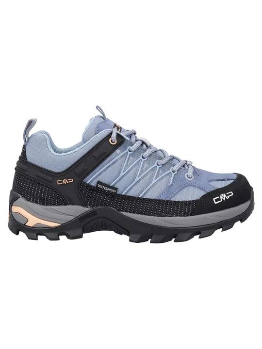 Zdjęcie produktu cmp Skórzane buty trekkingowe "Rigel" w kolorze błękitnym rozmiar: 38
