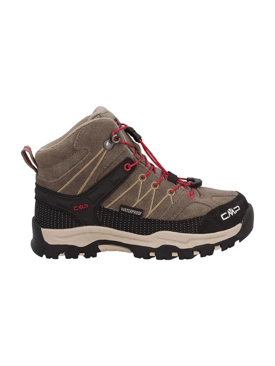 Zdjęcie produktu cmp Skórzane buty trekkingowe "Rigel" w kolorze brązowo-czarnym rozmiar: 37
