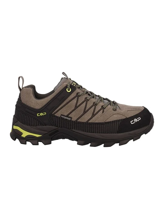 Zdjęcie produktu cmp Skórzane buty trekkingowe "Rigel" w kolorze jasnobrązowo-czarnym rozmiar: 41