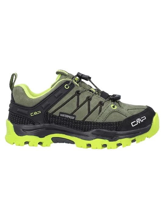Zdjęcie produktu cmp Skórzane buty trekkingowe "Rigel" w kolorze khaki rozmiar: 33
