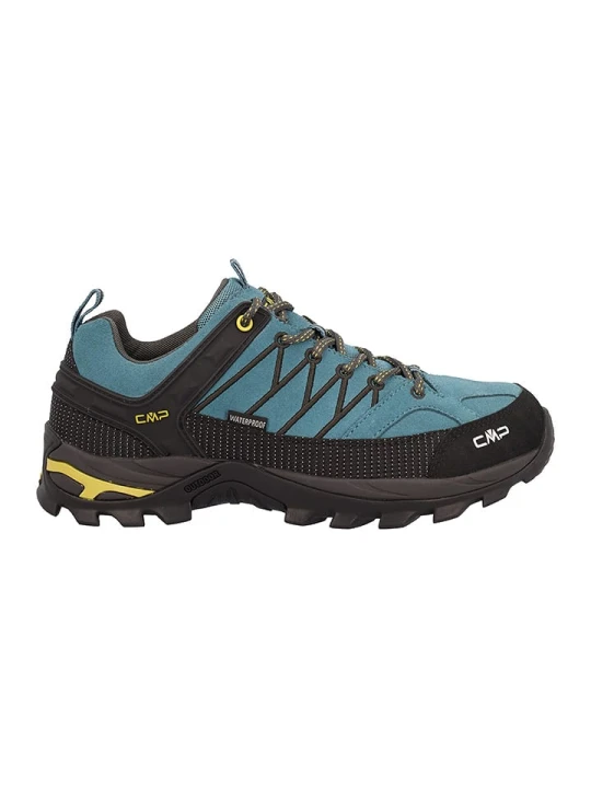 Zdjęcie produktu cmp Skórzane buty trekkingowe "Rigel" w kolorze turkusowym rozmiar: 39